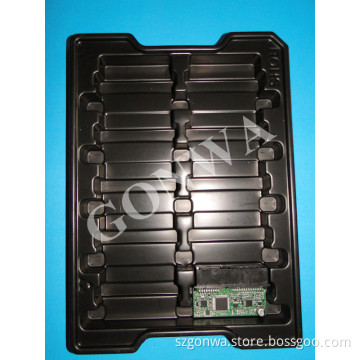 Black Clamshell Tray